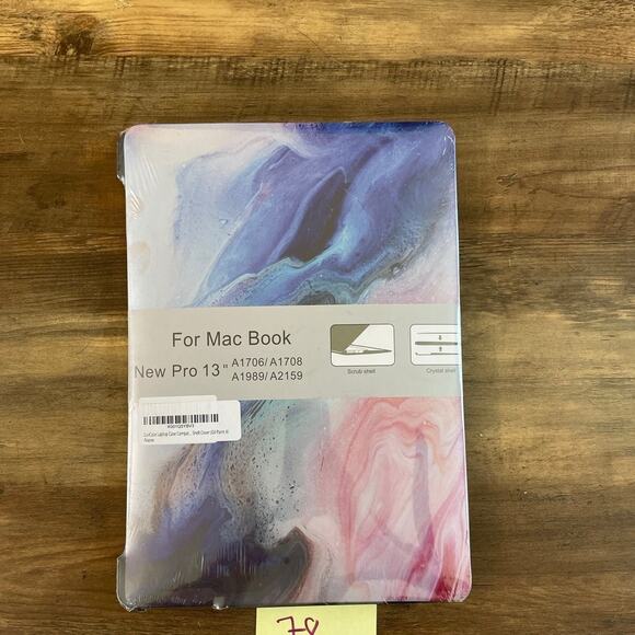 MacBook Pro 13” 2016-2020 pink/blue sandstone design - Picture 3 of 3